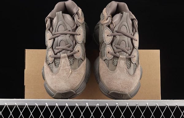 Adidas Originals Yeezy 500 Clay Brown GX3606 Darth Kanye Coconut 500 Mountain lost - Image 12