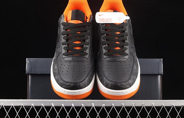 NIKE Air Force 11607 Skeleton QS Halloween theme limited casual board shoes DC8891-001 - Image 11