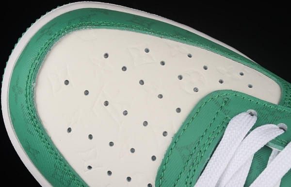 NIKE Air Force 1x07 Low LV printed leather low-top casual board shoes 341524-002 - Image 9