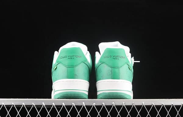 NIKE Air Force 1x07 Low LV printed leather low-top casual board shoes 341524-002 - Image 13