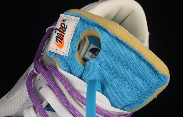 OFF-White x NIKE DUNK Low OW gray SB buckle rebound fashion casual board shoes DM1602-125 - Image 9