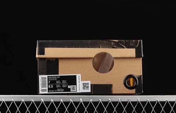 OFF-White x NIKE DUNK Low OW gray SB buckle rebound fashion casual board shoes DM1602-125 - Image 12