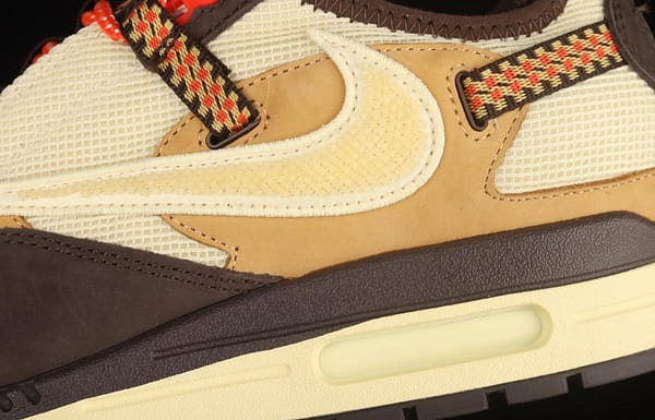 Travis Scoot x Nike Air Max 1 joint beige vintage casual running shoes DO9392-200 - Image 7