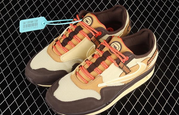 Travis Scoot x Nike Air Max 1 joint beige vintage casual running shoes DO9392-200 - Image 10