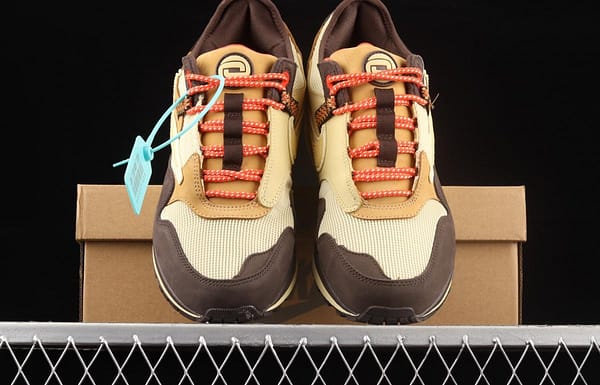 Travis Scoot x Nike Air Max 1 joint beige vintage casual running shoes DO9392-200 - Image 12