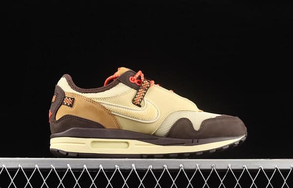 Travis Scoot x Nike Air Max 1 joint beige vintage casual running shoes DO9392-200 - Image 15