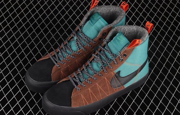 NIKE SB Blazer Mid Premium Acclimate Pack Trail Blazers high board casual board shoes DC8903-300 - Image 10