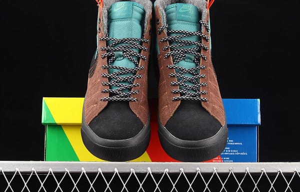 NIKE SB Blazer Mid Premium Acclimate Pack Trail Blazers high board casual board shoes DC8903-300 - Image 12