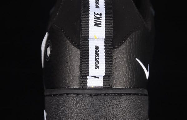 NIKE Air Force 1 Low black and white simple edition OW letter low top casual board shoes AJ7747-001 - Image 6
