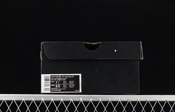 NIKE Air Force 1 Low black and white simple edition OW letter low top casual board shoes AJ7747-001 - Image 12