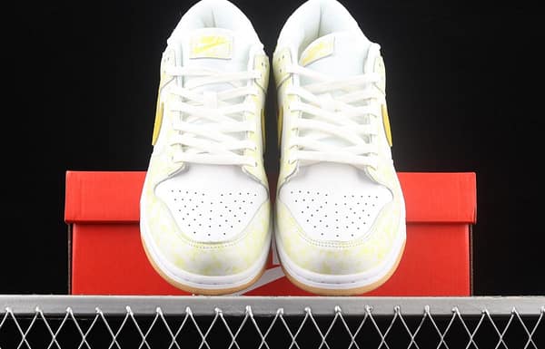 NIKE SB DUNK Low Prm yellow and white color SB buckle rebound fashion leisure board shoes DM9467-700 - Image 12