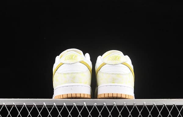 NIKE SB DUNK Low Prm yellow and white color SB buckle rebound fashion leisure board shoes DM9467-700 - Image 13