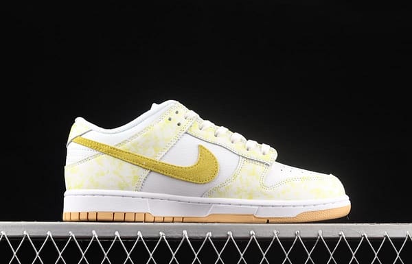 NIKE SB DUNK Low Prm yellow and white color SB buckle rebound fashion leisure board shoes DM9467-700 - Image 15
