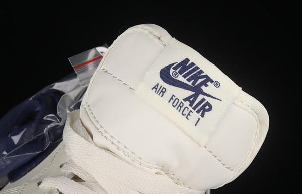 NIKE Air Force 1x07 Low white, yellow and black hook low-top casual board shoes AQ2288-111, - Image 8