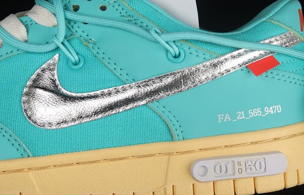 OFF-White x NIKE DUNK Low OW SB rebound fashion casual board shoes DM1602-127, - Image 7