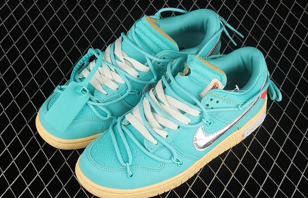 OFF-White x NIKE DUNK Low OW SB rebound fashion casual board shoes DM1602-127, - Image 11