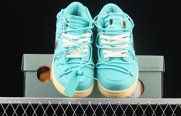 OFF-White x NIKE DUNK Low OW SB rebound fashion casual board shoes DM1602-127, - Image 13