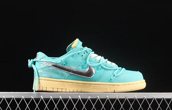 OFF-White x NIKE DUNK Low OW SB rebound fashion casual board shoes DM1602-127, - Image 16