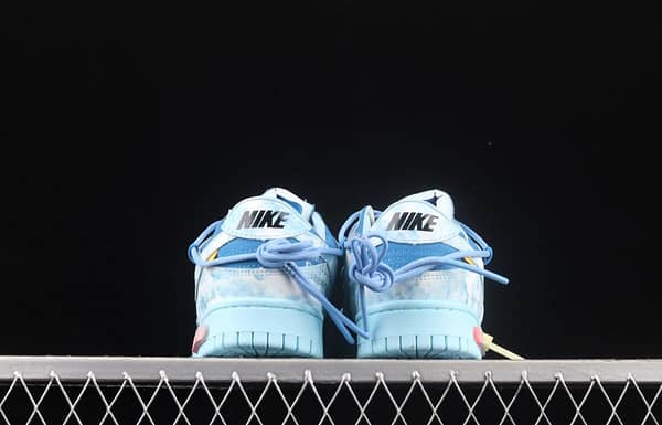 OFF-White x NIKE DUNK Low OW SB buckle rebound fashion casual board shoes DM1602-113 - Image 14