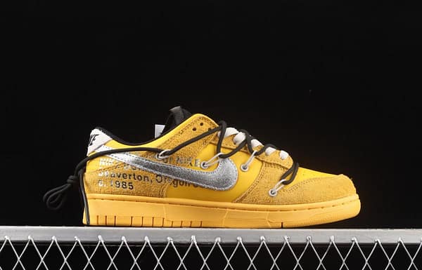 OFF-White x NIKE DUNK Low OW SB rebound fashion casual board shoes DJ0950-110, - Image 16