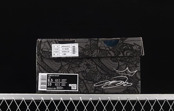 NIKE LeBron XIX EP James 19 generation ice blue slam dunk actual basketball shoes DC9342-100 - Image 11