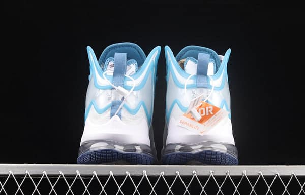 NIKE LeBron XIX EP James 19 generation ice blue slam dunk actual basketball shoes DC9342-100 - Image 13