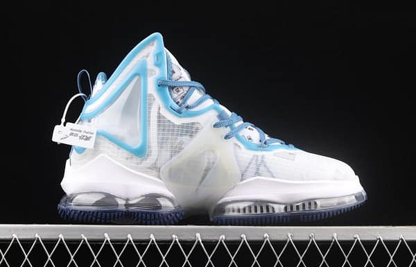 NIKE LeBron XIX EP James 19 generation ice blue slam dunk actual basketball shoes DC9342-100 - Image 15