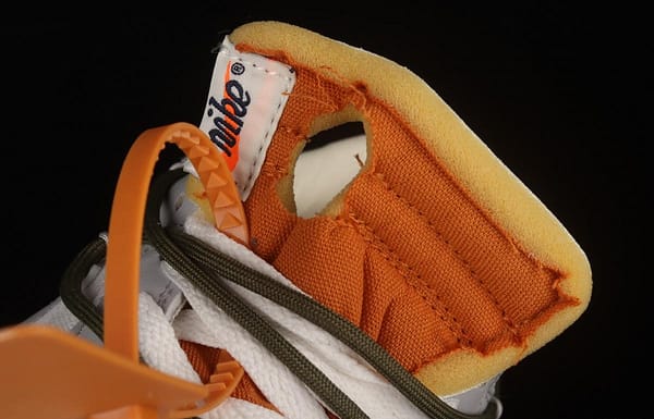OFF-White x NIKE DUNK Low OW gray SB buckle rebound fashion casual board shoes DM1602-124 - Image 9