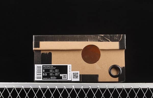 OFF-White x NIKE DUNK Low OW gray SB buckle rebound fashion casual board shoes DM1602-124 - Image 12
