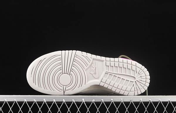 OFF-White x NIKE DUNK Low OW gray SB buckle rebound fashion casual board shoes DM1602-124 - Image 15