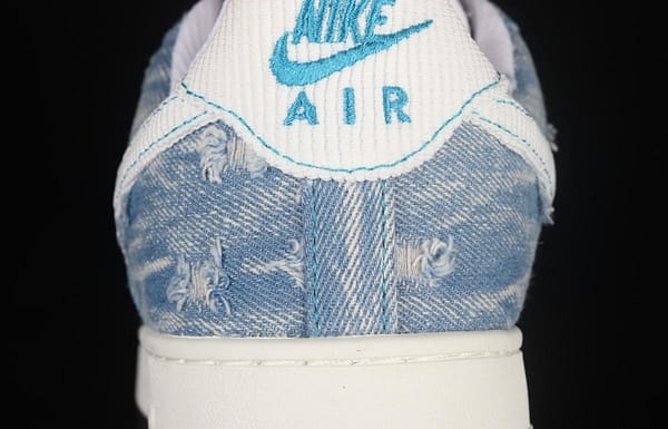 NIKE Air Force 1x 07 Low washed to make old low upper shoes 316122-333 - Image 6