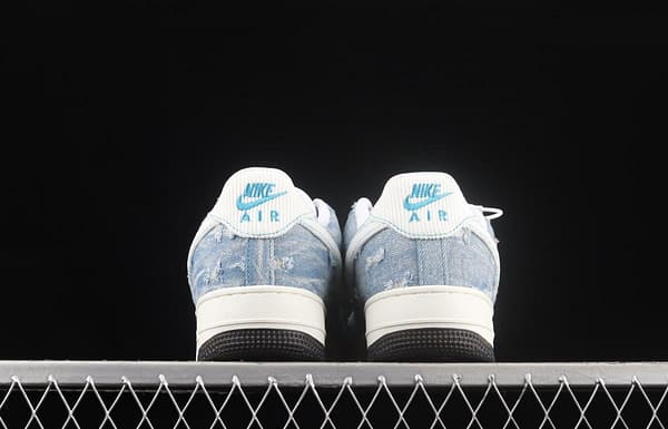 NIKE Air Force 1x 07 Low washed to make old low upper shoes 316122-333 - Image 13