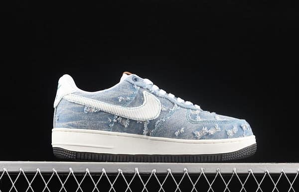 NIKE Air Force 1x 07 Low washed to make old low upper shoes 316122-333 - Image 15