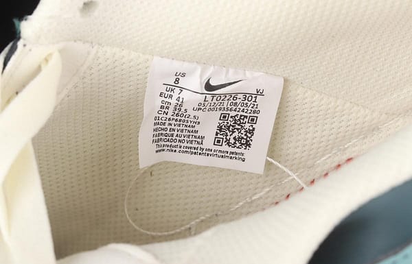 NIKE Air Force 11607 Low lake green color matching low-top casual board shoes LT0226-301 - Image 5