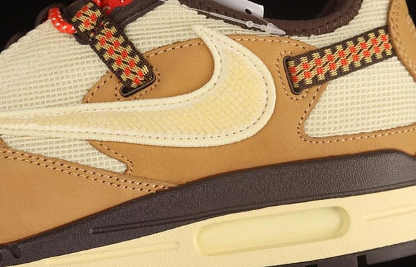Travis Scoot x Nike Air Max 1 joint beige vintage casual running shoes DO9392-701 - Image 7