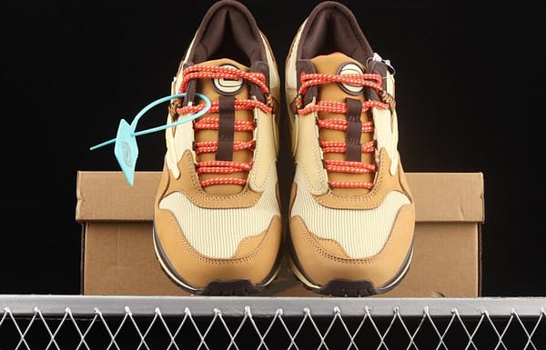 Travis Scoot x Nike Air Max 1 joint beige vintage casual running shoes DO9392-701 - Image 12