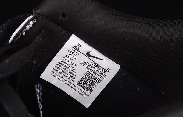 NIKE Air Force 11607 Prm/Clot leopard print black-and-white low-side leisure sports board shoes CZ7891-100 - Image 5