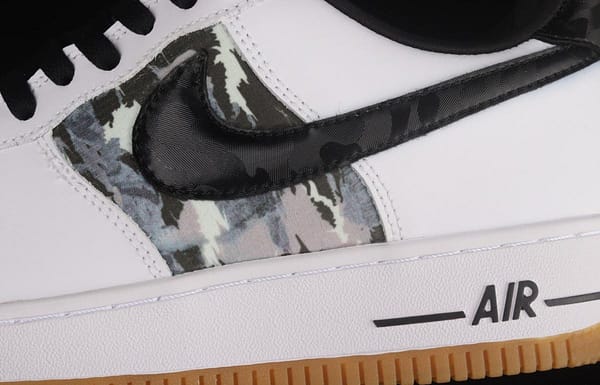 NIKE Air Force 11607 Prm/Clot leopard print black-and-white low-side leisure sports board shoes CZ7891-100 - Image 7