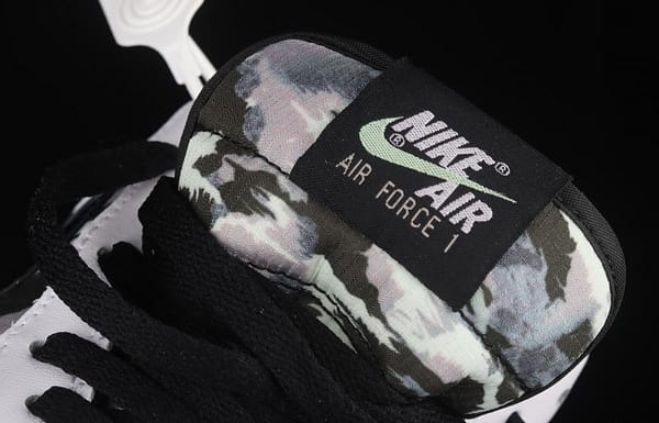 NIKE Air Force 11607 Prm/Clot leopard print black-and-white low-side leisure sports board shoes CZ7891-100 - Image 8