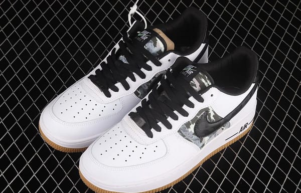 NIKE Air Force 11607 Prm/Clot leopard print black-and-white low-side leisure sports board shoes CZ7891-100 - Image 10
