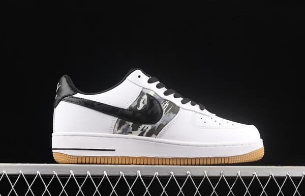 NIKE Air Force 11607 Prm/Clot leopard print black-and-white low-side leisure sports board shoes CZ7891-100 - Image 15