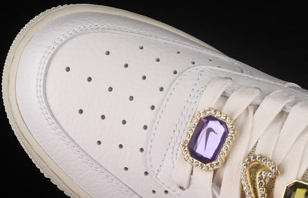 NIKE Air Force 11607 Low Bling diamond-encrusted low-top casual board shoes DN5463-100 - Image 9