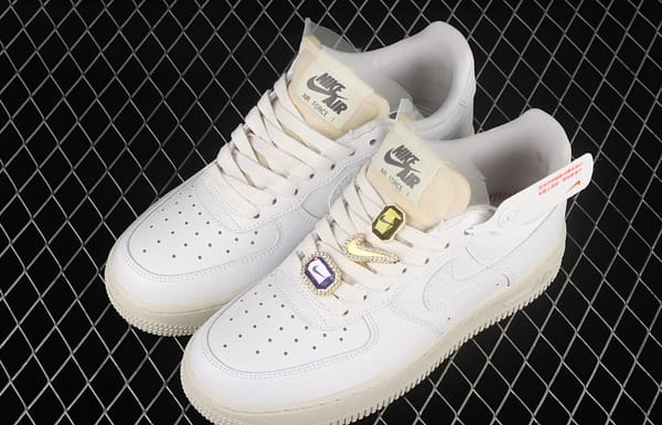 NIKE Air Force 11607 Low Bling diamond-encrusted low-top casual board shoes DN5463-100 - Image 10