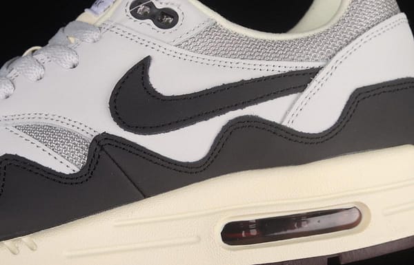 Patta x Nike Air Max 1 joint style suede spliced half-palm air cushion vintage running shoes DH1348-002 - Image 7