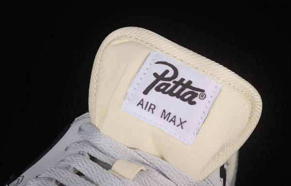 Patta x Nike Air Max 1 joint style suede spliced half-palm air cushion vintage running shoes DH1348-002 - Image 8