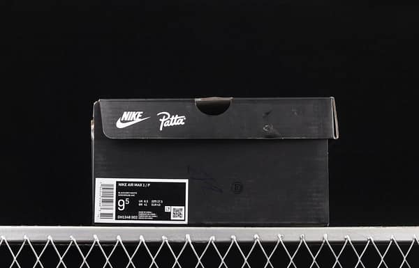 Patta x Nike Air Max 1 joint style suede spliced half-palm air cushion vintage running shoes DH1348-002 - Image 11