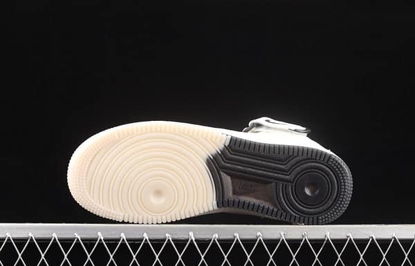 NIKE Air Force 1x 07 Mid rice black and white Brooklyn Nets city limited casual board shoes NT2969-013 - Image 15