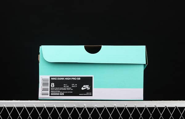 NIKE SB Zoom DUNK High Pro skateboard shoes with high uppers 305050-029 - Image 10