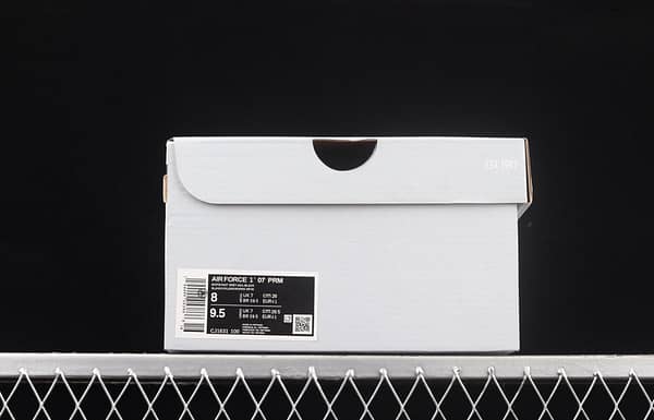 NIKE Air Force 11607 Premium Toll Free white gray low-top casual board shoes CJ1631-100 - Image 12
