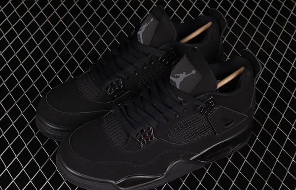 Air Jordan 4 Black Cat black cat head frosted CU1110-010 - Image 10